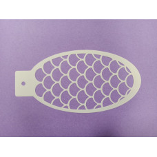 Medium  stencil  - ML004 Schubben