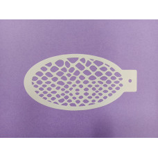 Medium  stencil  - ML012 Slangenprint
