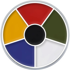Kryolan - CREAM COLOR CIRCLE - MULTI COLOR