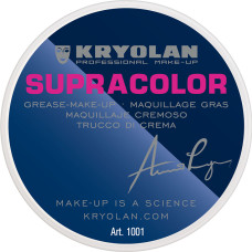  Kryolan - SUPRACOLOR  greasepaint Black 8 ml. 
