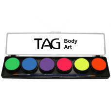 TAG palet NEON FACE & BODY PAINT 6 x 10 gram