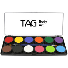 TAG palet REGULAR FACE & BODY PAINT 12 x 10 gram