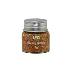 Tag Chunky Glitter Gel - Dark Gold - 20 gr