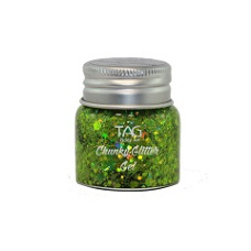 Tag Chunky Glitter Gel - Green - 20 gr