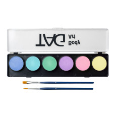 TAG   Pastel Macaron Palette 6 x 10 gr. Face and Body Paint