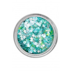 PXP pressed chunky glitters cream TURQOISE OCEAN 10 ml