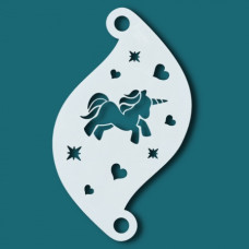 Medium  stencil - CHARMING UNICORN - Superstar