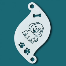 Medium  stencil - CUTE DOG - Superstar
