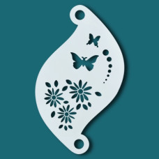 Medium  stencil - FLOWER POWER - Superstar