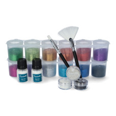 Superstar Professionele Glittertattoo set Freehand