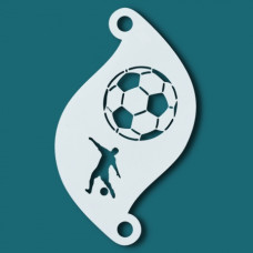 Medium  stencil - SOCCER - Superstar