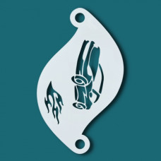 Medium  stencil - SPORTS CAR - Superstar