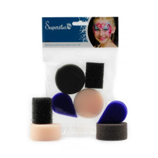 Superstar spons ( setje van 4 stuks)