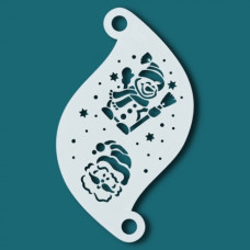 Medium  stencil - WINTER FRIENDS - Superstar