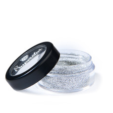 Superstar BIODEGRADABLE Glitter ZILVER (fijne glitter 6 ml) 