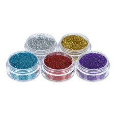 Superstar tattoo glitter set 5 potjes BASIC
