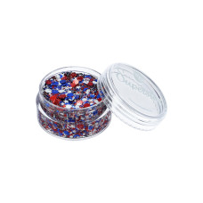                                                            Superstar Glitter Cream  -  HOLLAND 10 ml. (rood-wit-blauw)