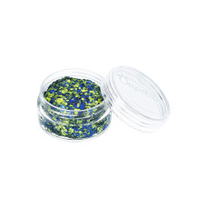 Superstar Glitter Cream - BLUE & YELLOW 10 ml.