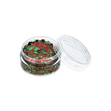 Superstar Glitter Cream - RED & GREEN 10 ml.