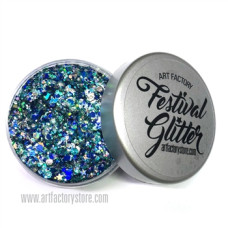 Festival Glitter Frost - IJsblauw 35 ml.