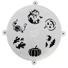 Galaxy TAP Face Painting Stencil - HALLOWEEN