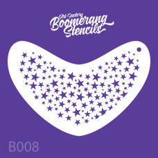 ART FACTORY Boomerang stencil STARS