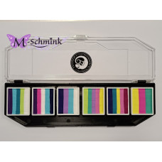                                                             Cameleon Colorblock-palet  FUNKY SARAH by Sarah Jakobi 6x 10 gr. (Nieuw)