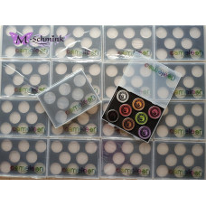                                                          ACTIE Cameleon CASE transparant (310mmx230mmx24mm) met inlegvel (zonder schmink)