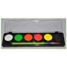 Cameleon Neon palet - Partybox voor volwassenen (6 x 6 gr)