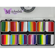 Cameleon All Stars Colorblock-palet 12 x 10 gr.