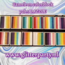 Cameleon  DAZZLE Colorblock-palet 12 x 10 gr.