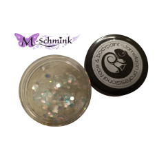 Cameleon Chunky glitter PURE WHITE