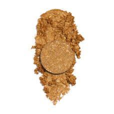 Vani Cosmetics MERCURY Pressed Glitter oogschaduw (Geelgoud) navulling