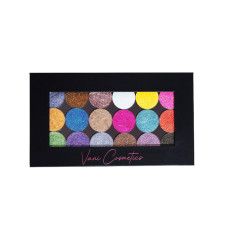                  Vani Cosmetics BESTSELLER Palette Pressed Glitter oogschaduw