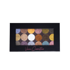 Vani Cosmetics NEUTRALS Palette Pressed Glitter oogschaduw