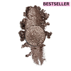 Vani Cosmetics BRONZE  Pressed Glitter oogschaduw (Holo-Zwart) navulling