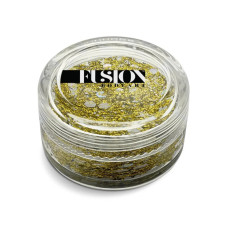 FUSION Body Art | Glitter Cream - GOLDEN RAYS 10ml.
