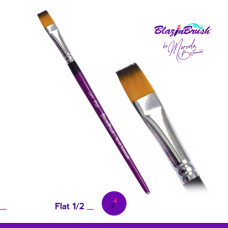 Marcela Bustamante - Blazin brush | Flat 1/2