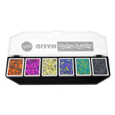 VIVID  Gleam  cream - NOCTURNAL palet 6 x 8 gr (incl. gratis silicone spatel)