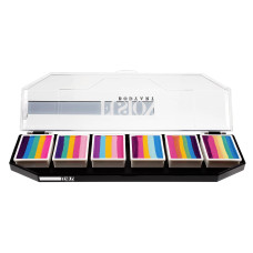 FUSION   LODIE UP - RAINBOW PONIES PALETTE splitcake palet (6 x 10 gr.) 