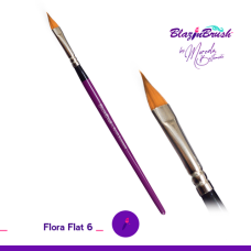 Marcela Bustamante - Blazin brush |  Flora Flat 6