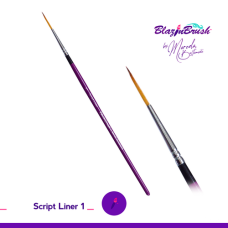 Marcela Bustamante - Blazin brush | script liner 1