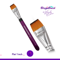 Marcela Bustamante - Blazin brush | Flat 1 inch