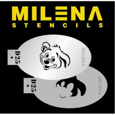 MILENA stencil  Puppy Dog - D25
