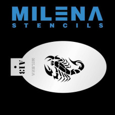 MILENA stencil Scorpion- A13