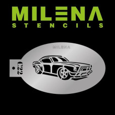 MILENA stencil Car - C22