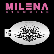 MILENA stencil Tribal Crown - O13