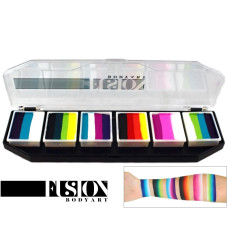 FUSION RAINBOW BURST splitcake palet (6 x 10 gr.)