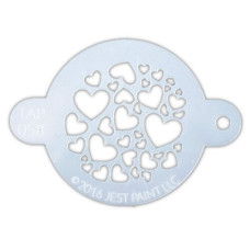 Tap stencil  Sweet Hearts  (058)