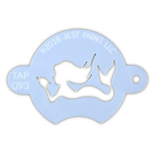 Tap stencil Mermaid with Shell  (093)